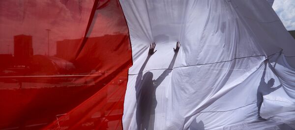 Drapeau polonais - Sputnik Afrique