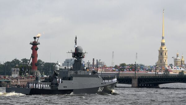 Parade navale à Saint-Pétersbourg - Sputnik Afrique