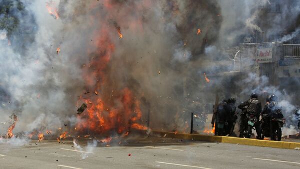 Explosion à Caracas - Sputnik Afrique