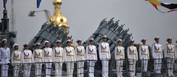 Празднование Дня ВМФ в Санкт-Петербурге - Sputnik Afrique