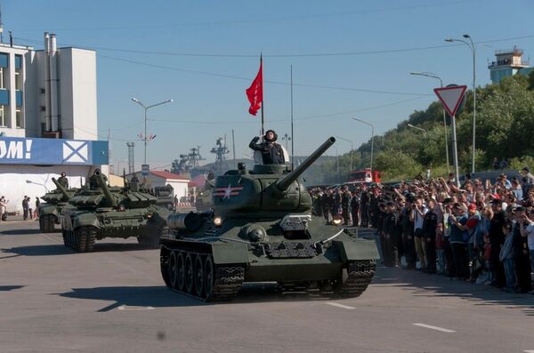 La Russie expose sa puissance navale à l'occasion de la Journée annuelle de la Marine - Sputnik Afrique