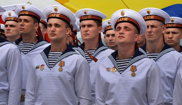La Journée de la marine militaire dans les villes russes - Sputnik Afrique