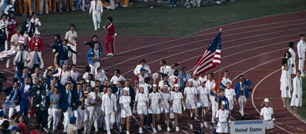 La cérémonie de clôture des JO 1984 de Los Angeles - Sputnik Afrique