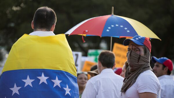 Las protestas en Venezuela - Sputnik Afrique