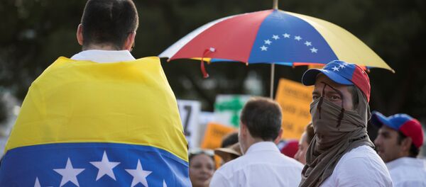 Las protestas en Venezuela Las protestas en Venezuela - Sputnik Afrique