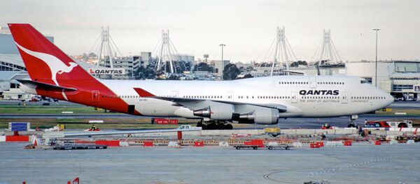 Un avion de la compagnie aérienne Qantas - Sputnik Afrique