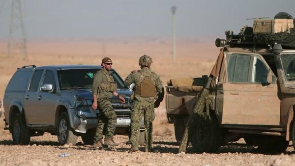Militaires américains près de Raqqa - Sputnik Afrique
