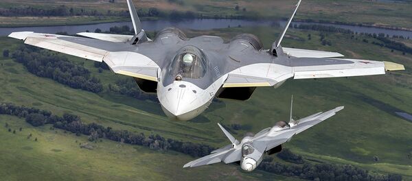 Le chasseur T-50 PAK-FA - Sputnik Afrique