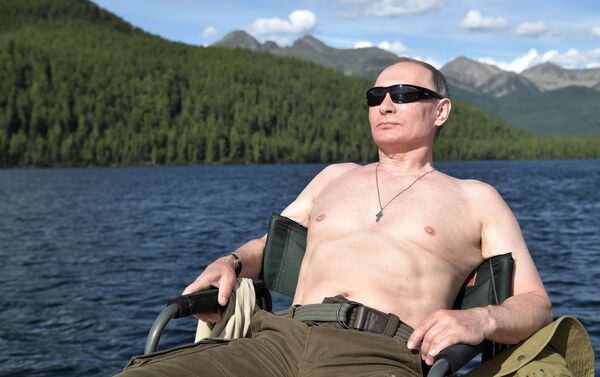 La pêche de Vladimir Poutine - Sputnik Afrique
