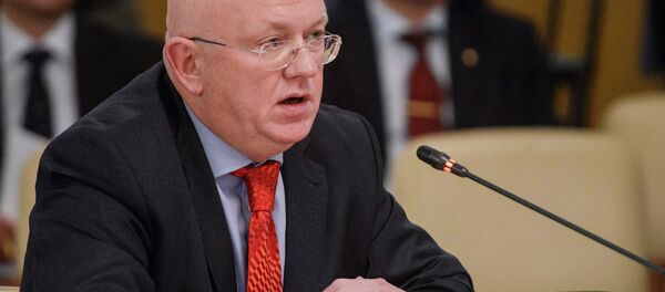 Le Représentant permanent de la Russie auprès de l'Onu Vassili Nebenzya - Sputnik Afrique