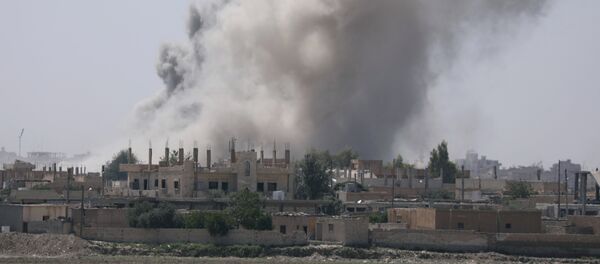 La province de Raqqa en feu - Sputnik Afrique