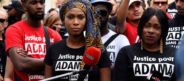 Marche pour Adama Traoré  à Paris - Sputnik Afrique
