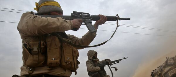 Les combattants des Hachd al-Chaabi au sud de la ville irakienne de Tal Afar - Sputnik Afrique