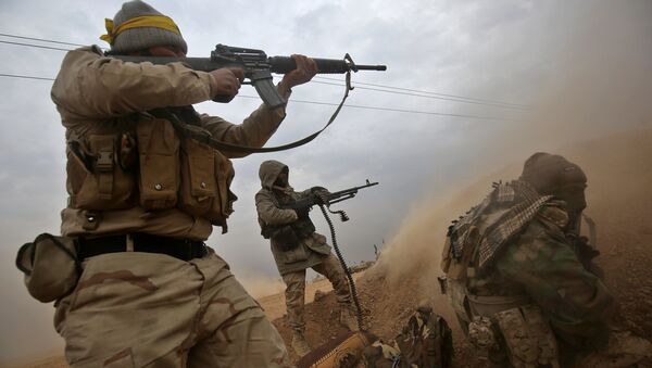 Les combattants de Hachd al-Chaabi au sud de la ville irakienne de Tal Afar - Sputnik Afrique