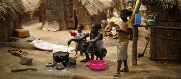 Un camp de réfugiés en Centrafrique - Sputnik Afrique