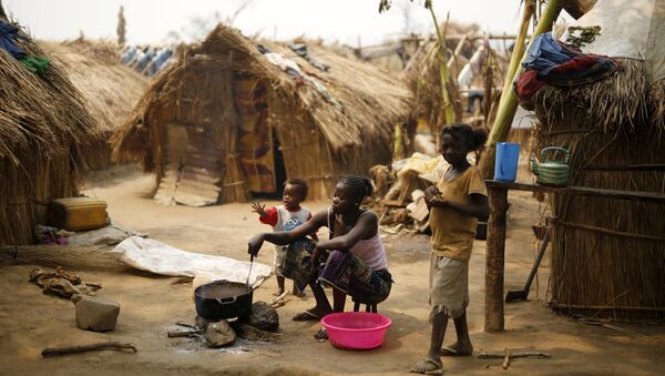 Un camp de réfugiés en Centrafrique - Sputnik Afrique