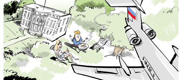 Traité Ciel ouvert: un avion militaire russe a survolé la Maison-Blanche - Sputnik Afrique