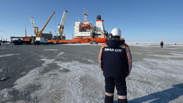 Le port maritime de Sabetta, dans le district autonome des Nenets du Yamal - Sputnik Afrique