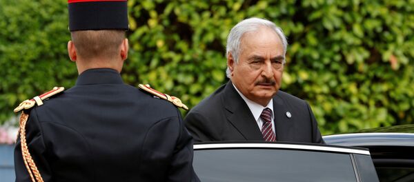El comandante del Ejército libio, Jalifa Haftar - Sputnik Afrique