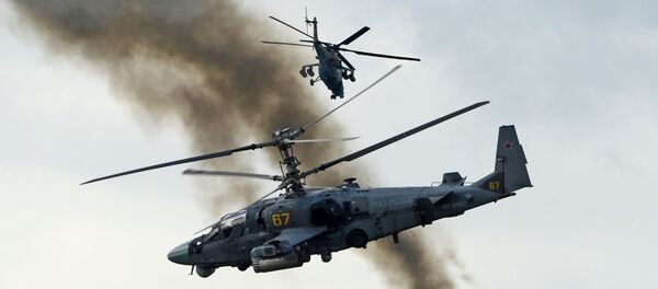Ka-52  Alligator  attack helicopter  (File) - Sputnik Afrique