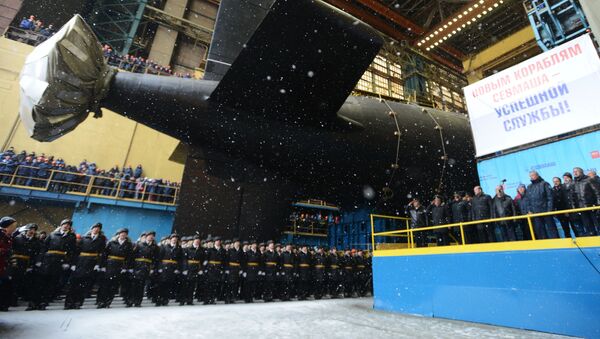 Un sous-marin nucléaire russe (image d'illustration) - Sputnik Afrique