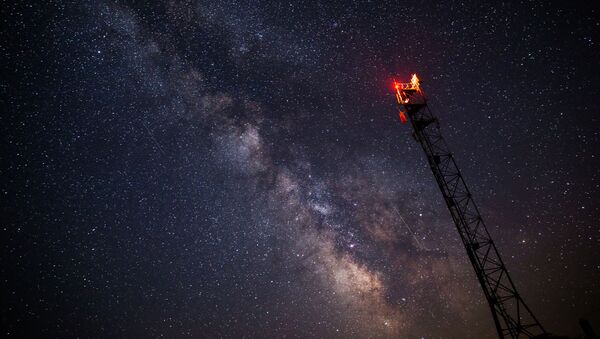 Ciel étoilé observé dans la région de Krasnodar pendant la pluie d’étoiles filantes des Perséides - Sputnik Afrique