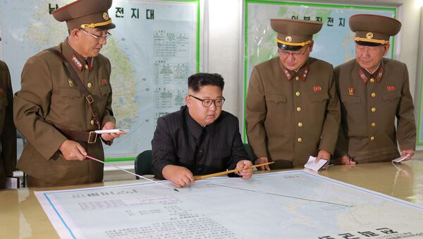 Kim Jong-un, líder de Corea del Norte - Sputnik Afrique