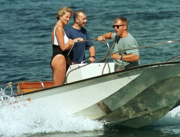 La princesse Diana en vacances sur la Côte d’Azur en France, 1997 - Sputnik Afrique