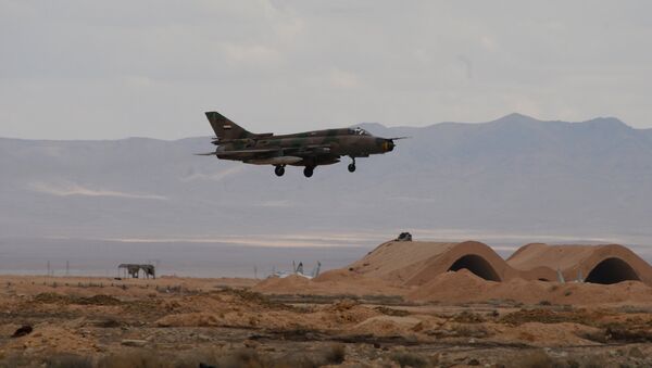 un avion militaire de l’armée syrienne - Sputnik Afrique