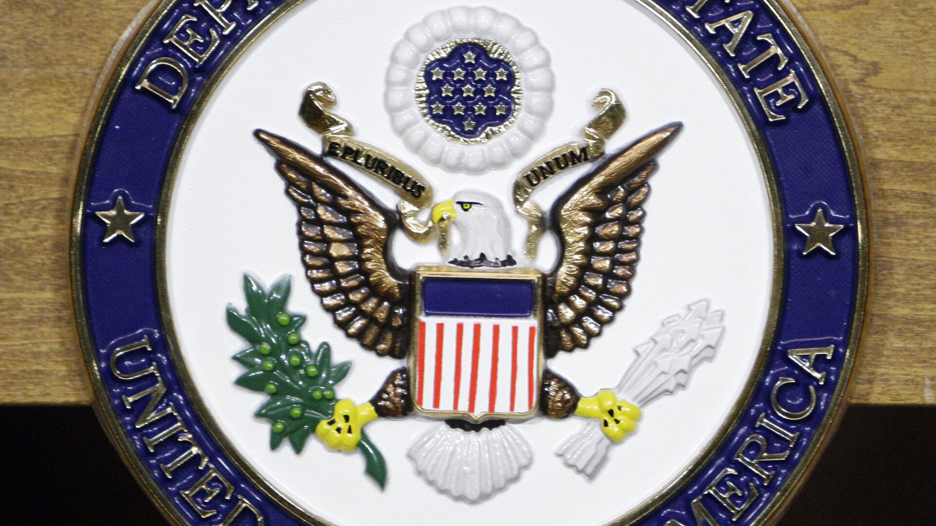 Le logo du Département d'Etat américain - Sputnik Afrique, 1920, 03.04.2021