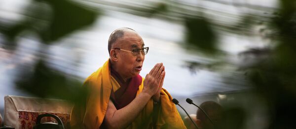 Tibetan spiritual leader the Dalai Lama - Sputnik Afrique