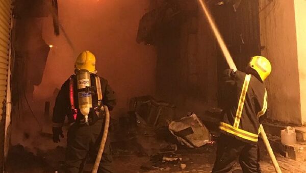 Arabie saoudite: un violent incendie se déclare dans la ville historique de Jeddah - Sputnik Afrique