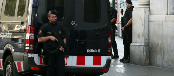 La police de Barcelone La police de Barcelone - Sputnik Afrique