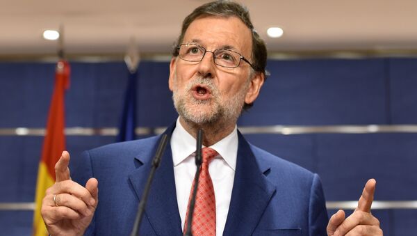 Le premier ministre espagnol Mariano Rajoy - Sputnik Afrique