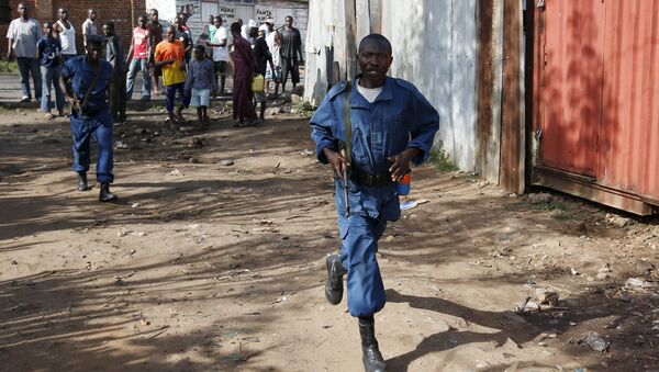 La police de Bujumbura (image d'archives) - Sputnik Afrique