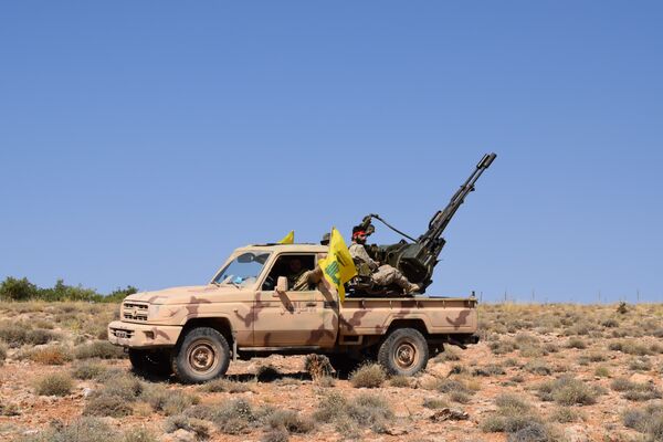 Le Hezbollah à Jaroud Ersal Le Hezbollah à Jaroud Ersal - Sputnik Afrique