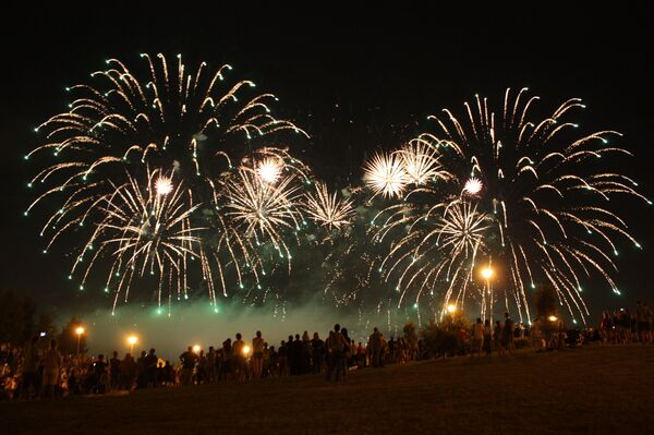 Festival international de feux d'artifice Rostec, Moscou - Sputnik Afrique