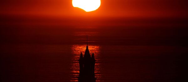 une éclipse solaire (image d'illustration) - Sputnik Afrique