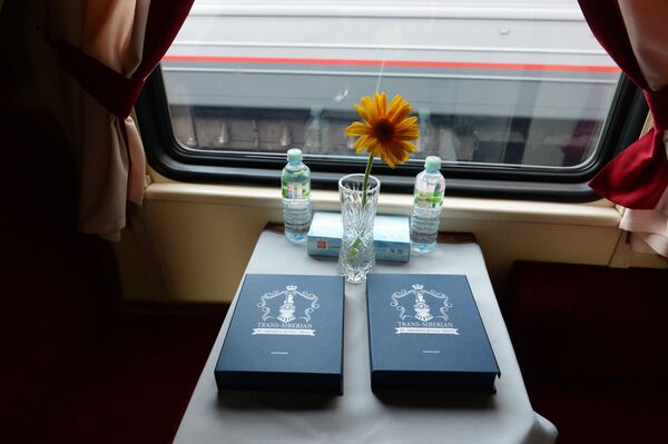 Le train de luxe la Russie impériale Moscou-Pékin  - Sputnik Afrique