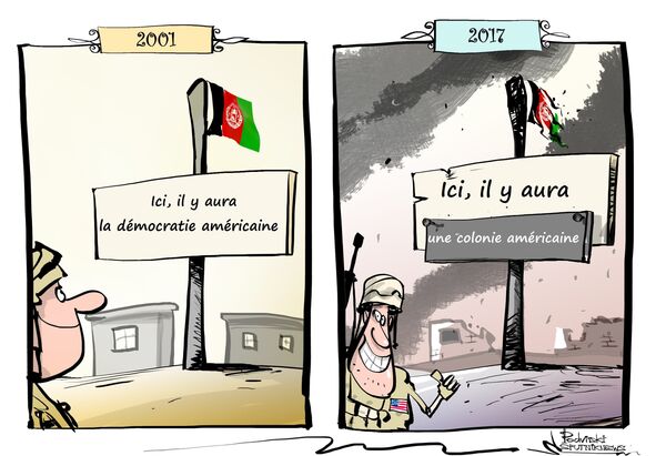 Donald Trump a qualifié d'inacceptable un retrait précipité de l'Afghanistan - Sputnik Afrique