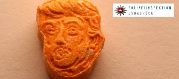 ecstasy à l'effigie de Trump - Sputnik Afrique