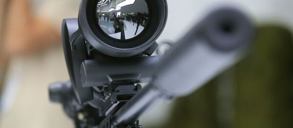 Снайперская винтовка модернизированная СВ-98 на выставке в рамках международного военно-технического форума Армия-2017  - Sputnik Afrique
