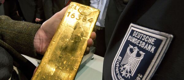 Goldbarren der deutschen Bundesbank - Sputnik Afrique