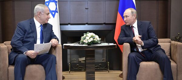 Benjamin Netanyahu et Vladimir Poutine - Sputnik Afrique