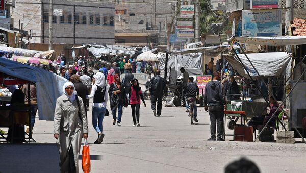 Ситуация в сирийском городе Дейр-эз-Зор - Sputnik Afrique