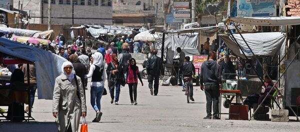 Ситуация в сирийском городе Дейр-эз-Зор - Sputnik Afrique