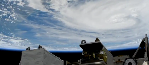 L'ouragan Harvey vu de l'espace L'ouragan Harvey vu de l'espace - Sputnik Afrique