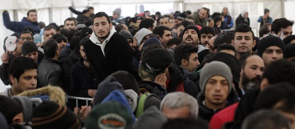 Migrants en Allemagne Migrants en Allemagne - Sputnik Afrique