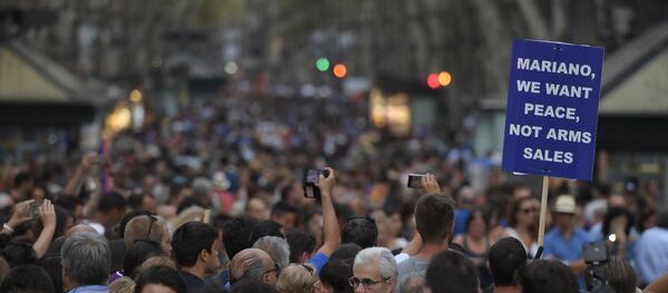 manifestation en Catalogne - Sputnik Afrique