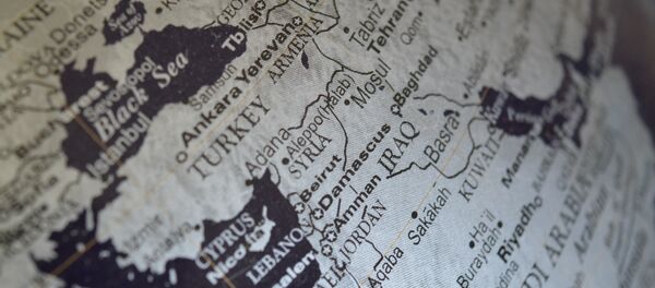 Carte du Moyen-Orient - Sputnik Afrique